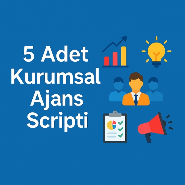 5 Adet Kurumsal Ajans Scripti 