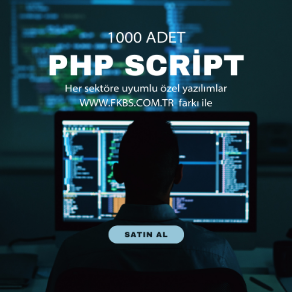 1000 Adet PHP Script