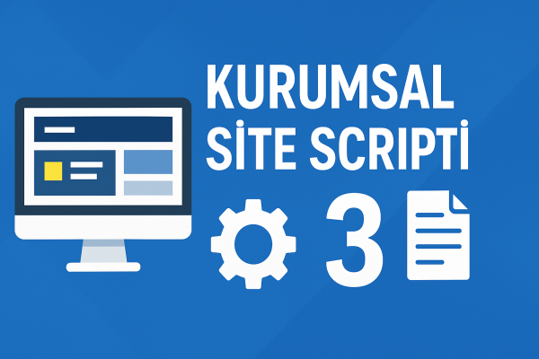 Kurumsal Site Scripti 3