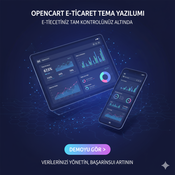 Opencart E Ticaret Teması 1